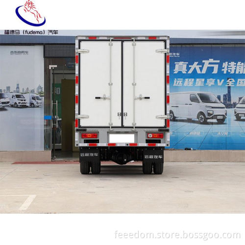 Hot In 2023 Long-Range Sharp Pure Electric Van  4 Wheel Electric Van For Adults
